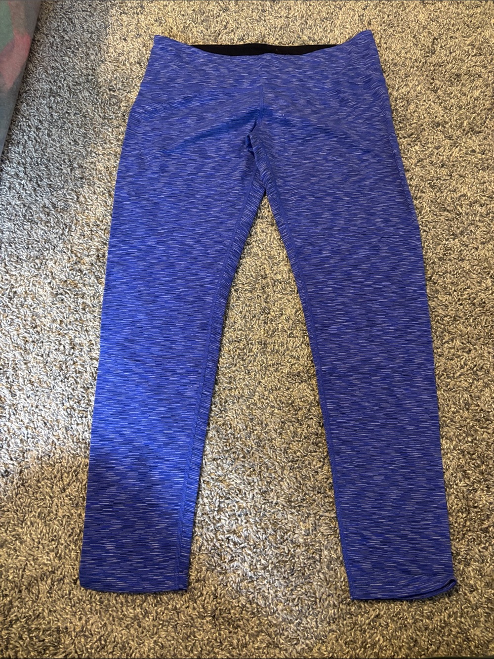 Tuff Athletics Heathered Royal Blue Leggings